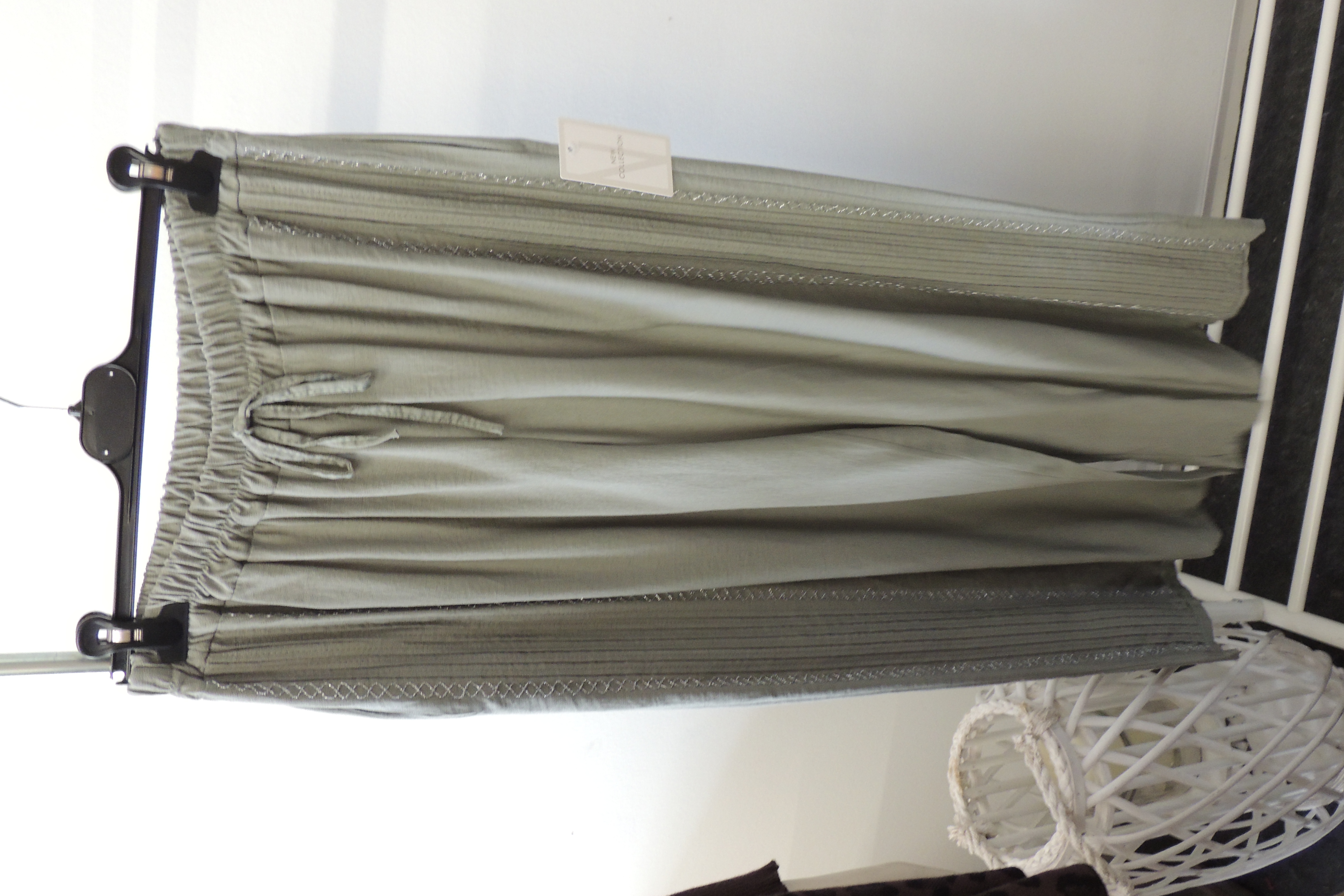 Hose Jogpant Hosenrock Glitzer Naht Made Italy Gr. 46,48,kl50