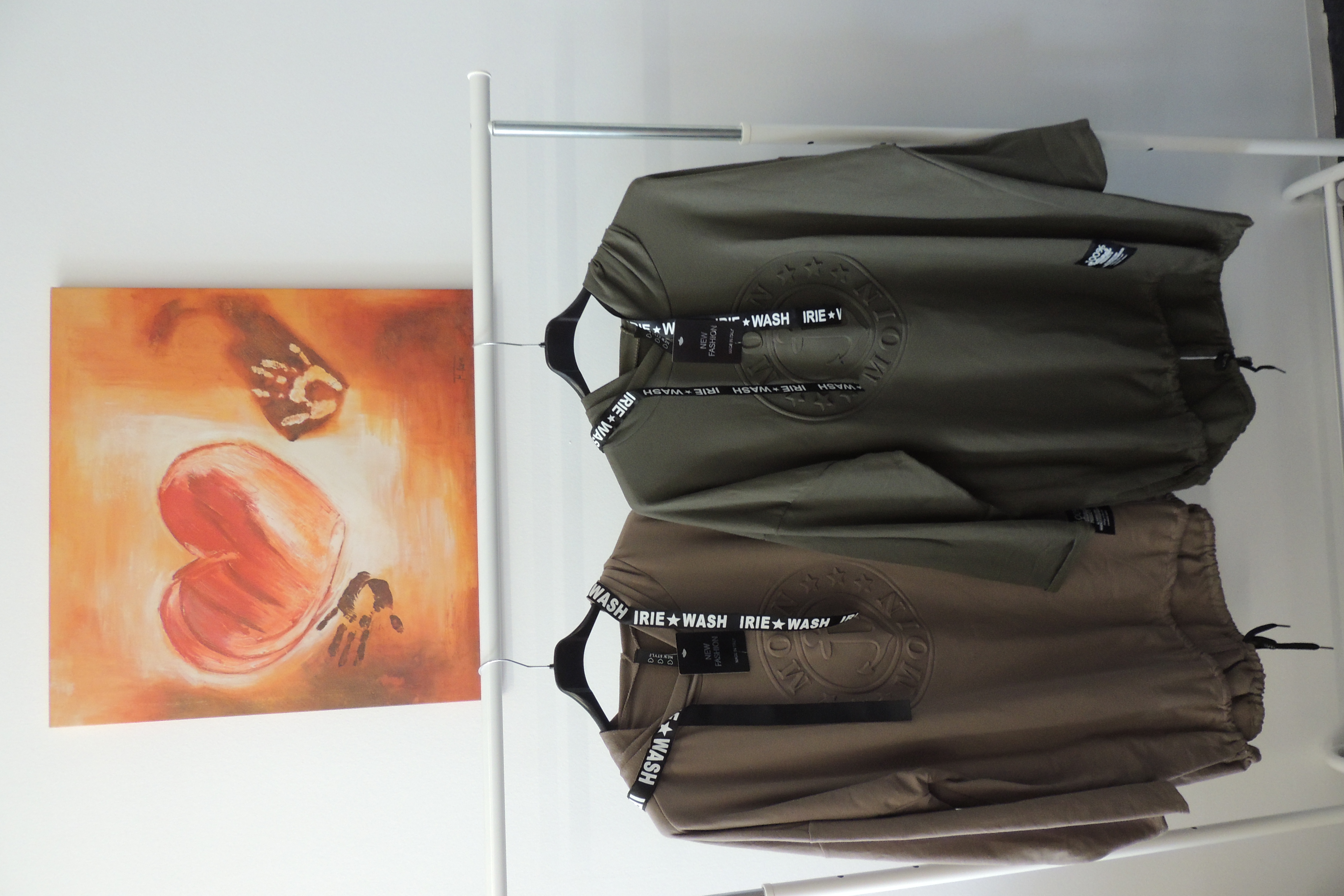 Shirt Tunika Hängerchen Hoodie Moin 3D -Druck Made in Italy  Maritim Gr. 44,46,48 Kopie