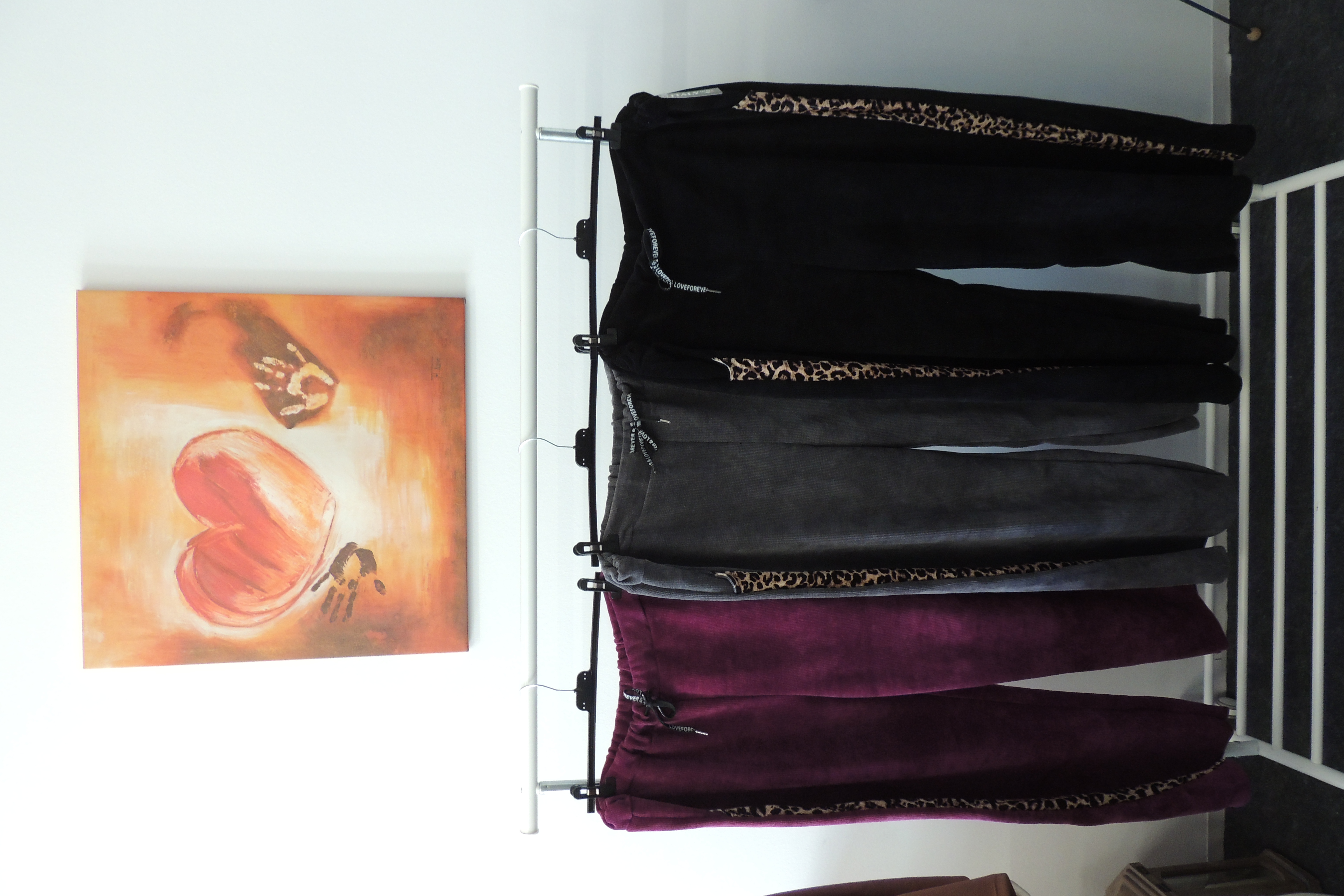 Hose Jogpant Cord Marlene breites Bein Leo Made Italy Gr. 46,48,50