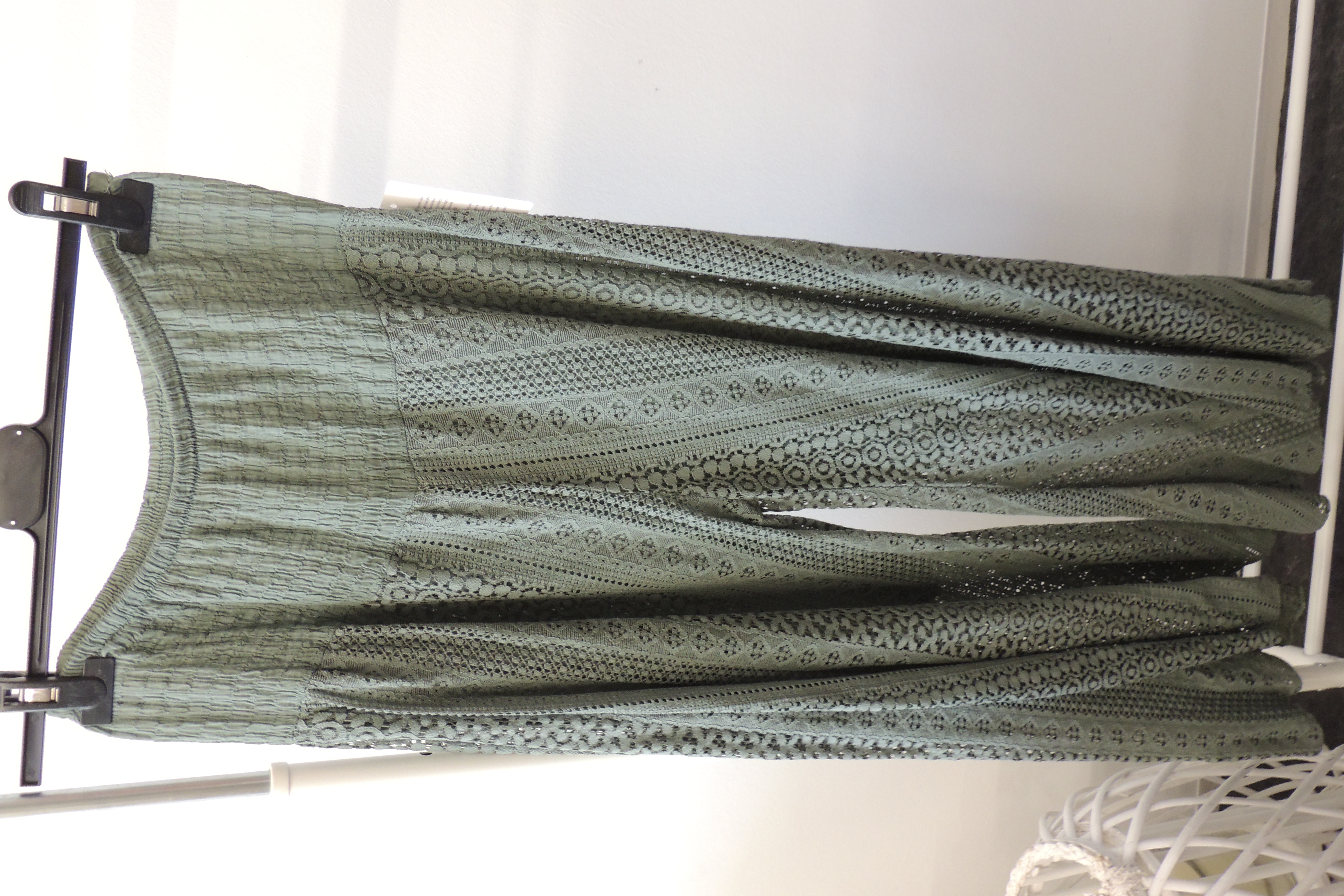 Hose Jogpant Spitze mit Radlerhose Hosenrock Made Italy 42,44,46