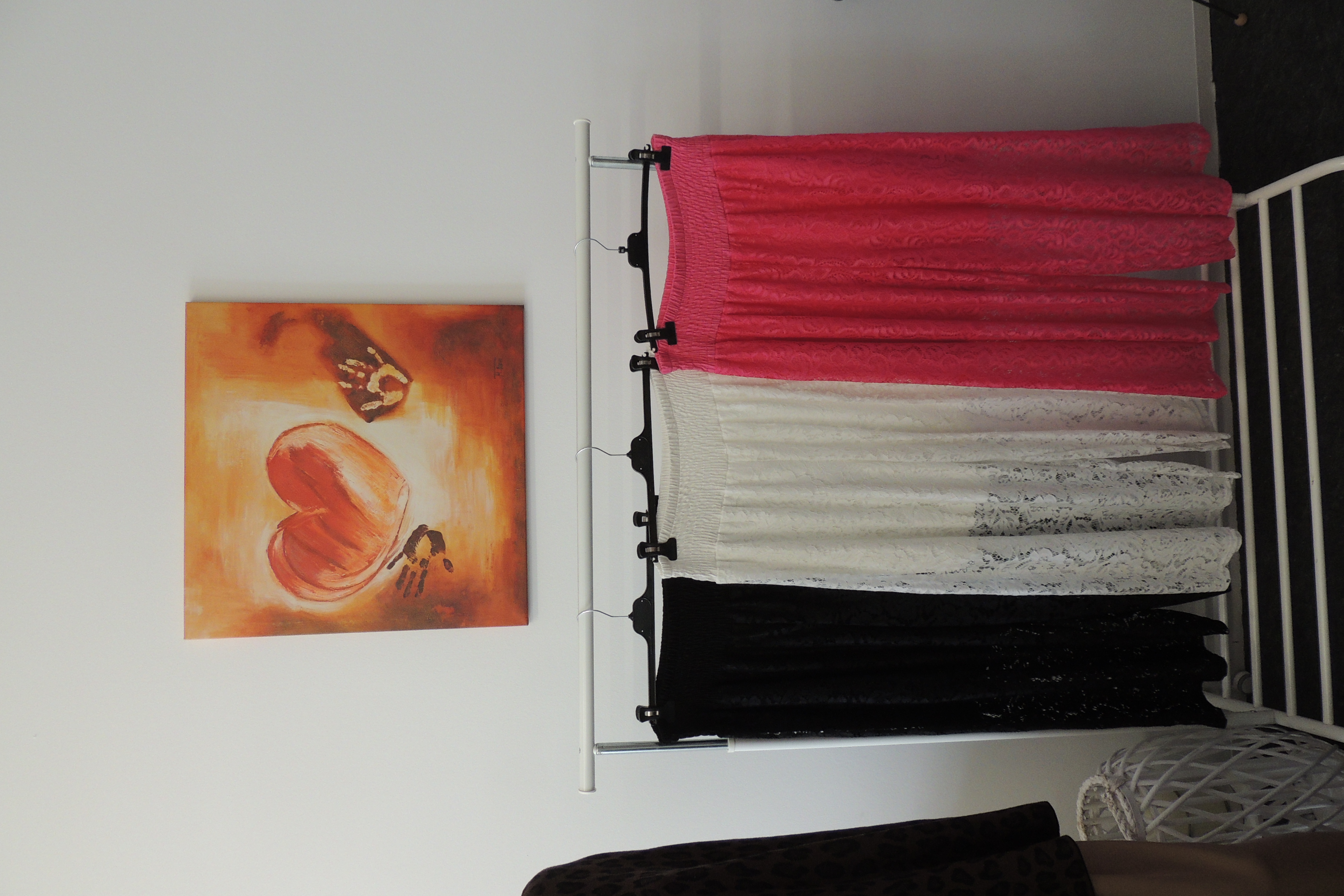 Hose Jogpant Spitze mit Radlerhose Marlene Hosenrock Made Italy 46,48,50