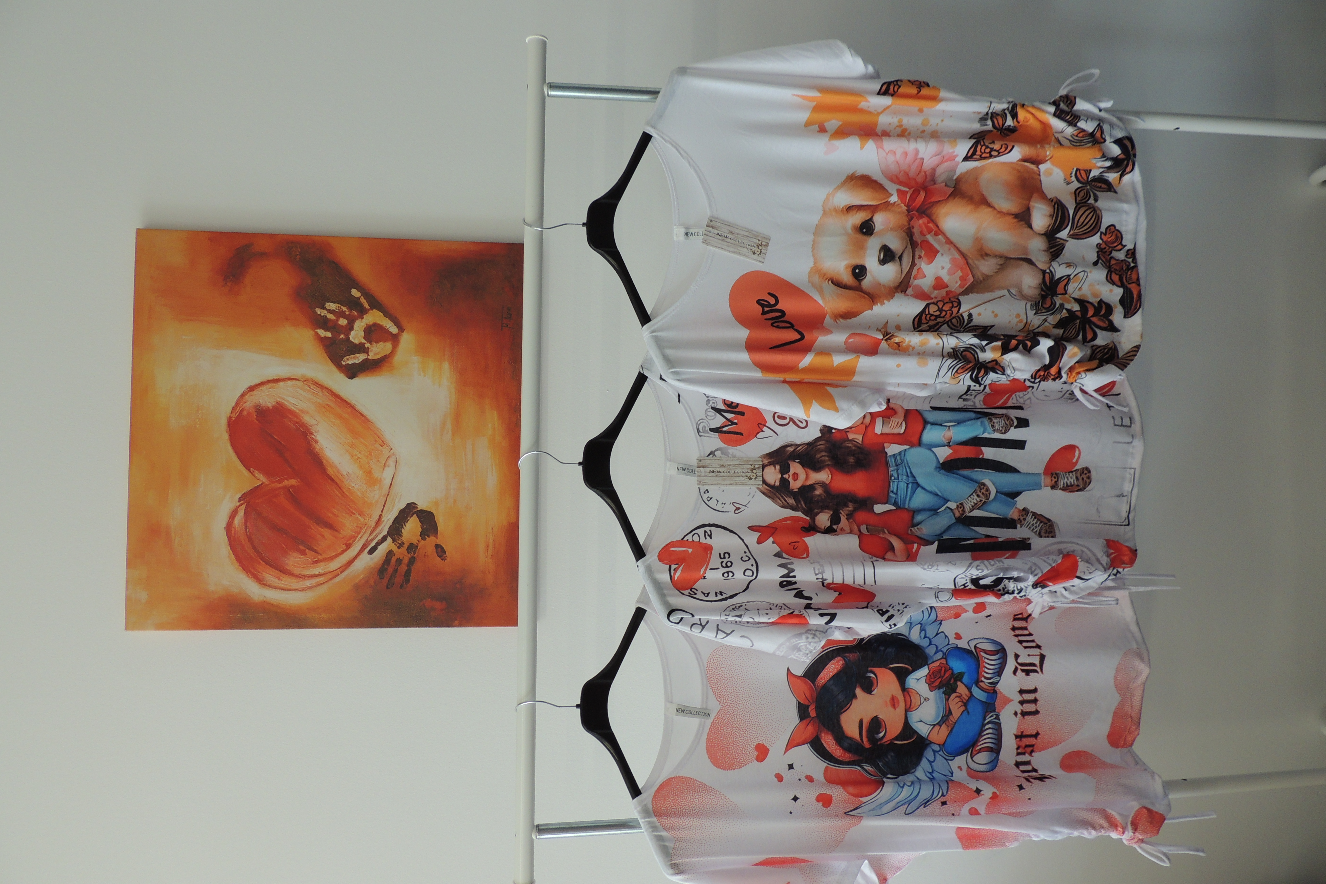 T-Shirt Tunika Hängerchen Made in Italy Motiv 44,46,48 Kopie Kopie