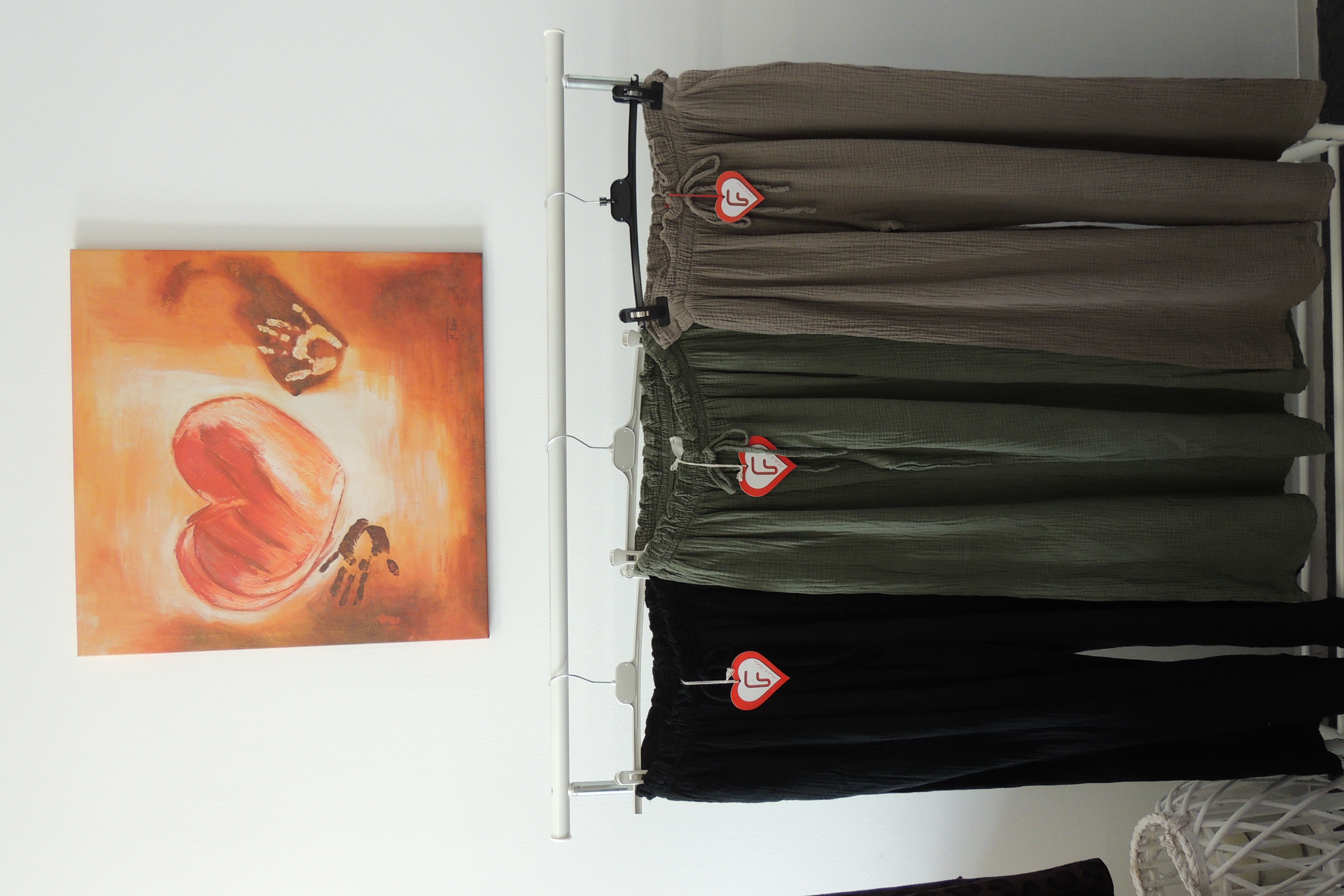 Hose Jogpant Hosenrock Musselin Made Italy Gr. 44,46,kl48