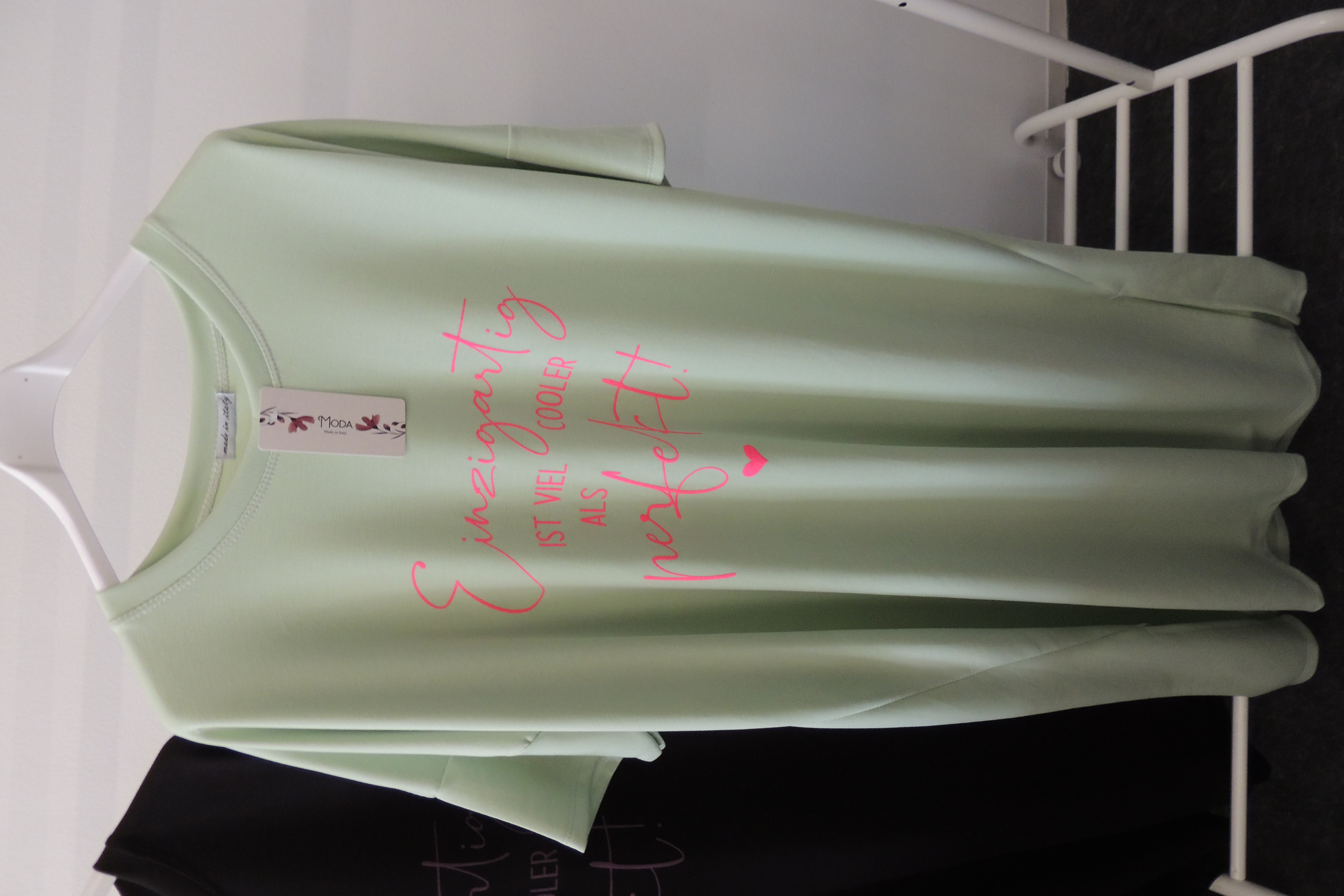 Kleid Sommerkleid Hängerchen Shirt Softtouc Einzigartig Made in Italy 46,48,kl50
