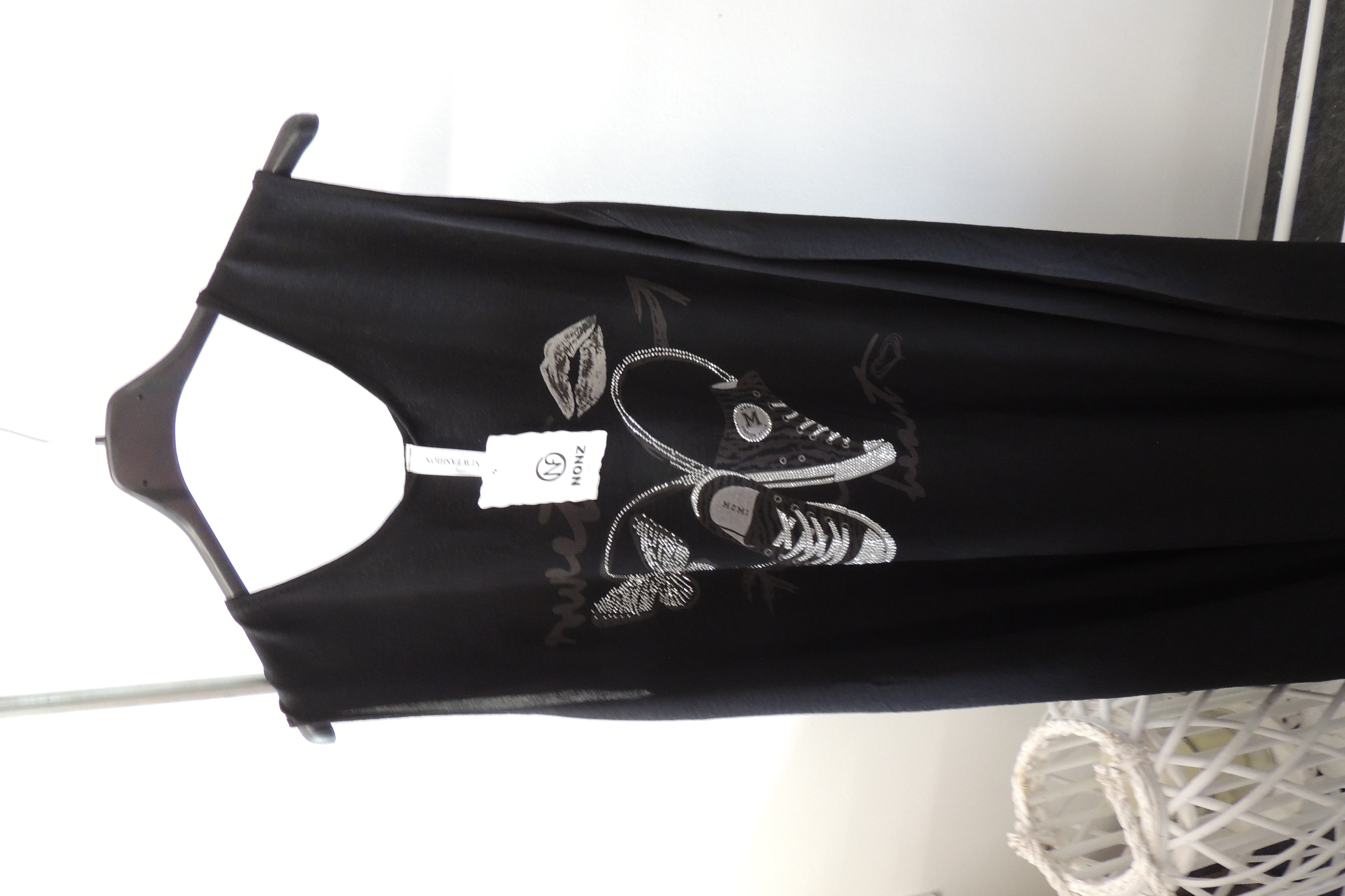 Kleid Sommerkleid Hängerchen Shirt Schuh Glitzer Sweet Made in Italy 42,44,46
