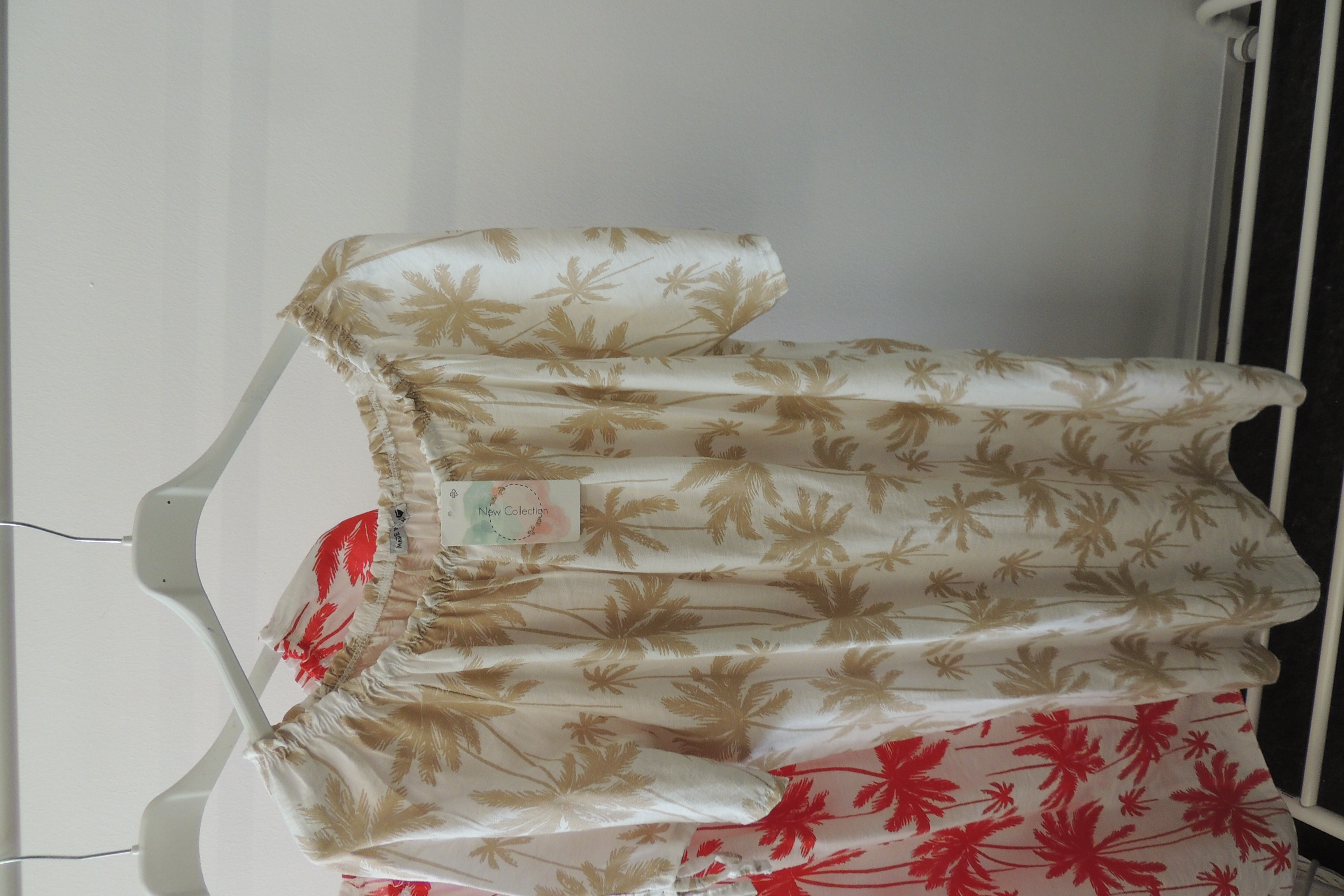 Kleid Sommerkleid Hängerchen Shirt Tunika Palme Made Italy 42,44,46