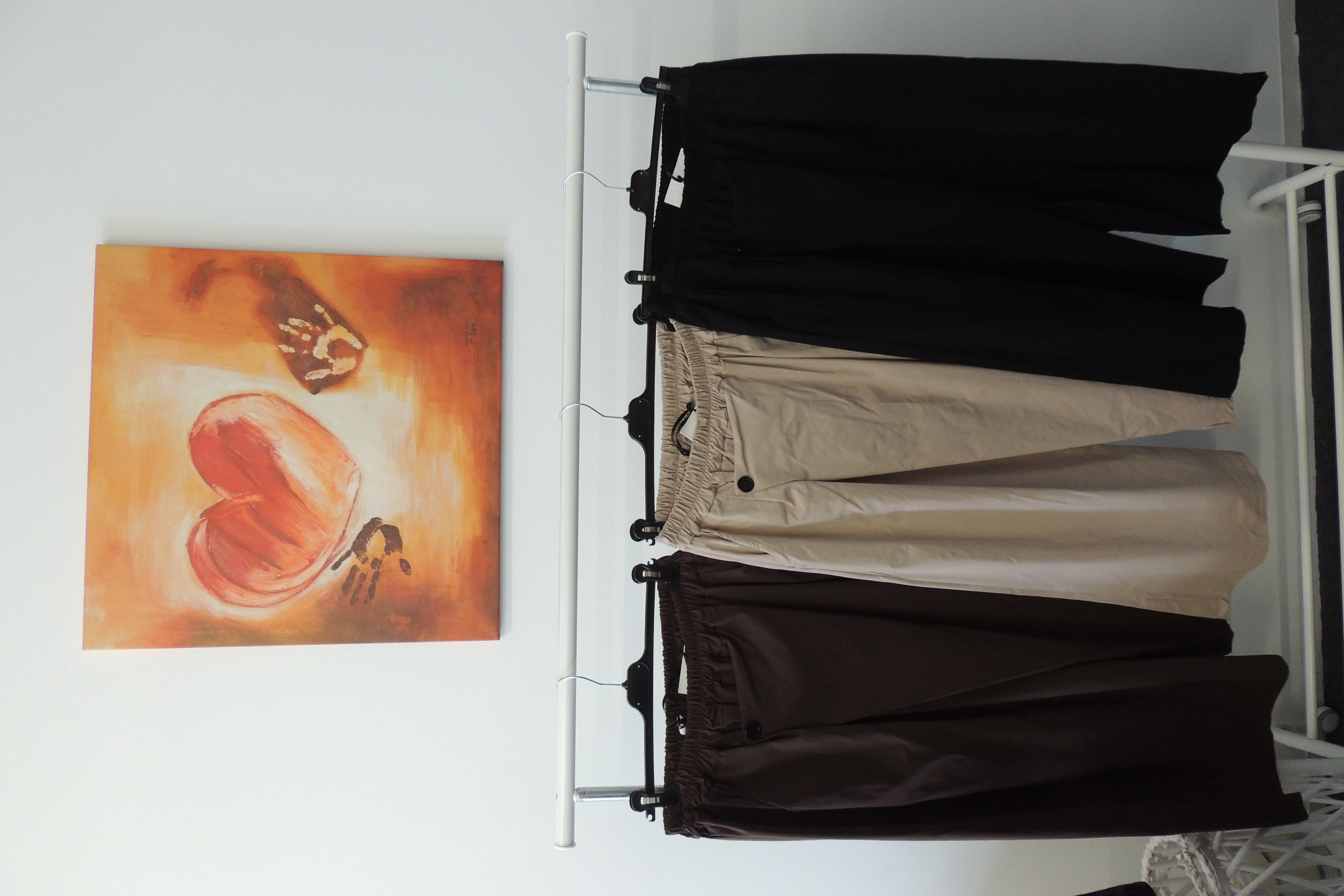 Hose Jogpant Hosenrock Uni Knopf Made Italy Gr. 42,44,46