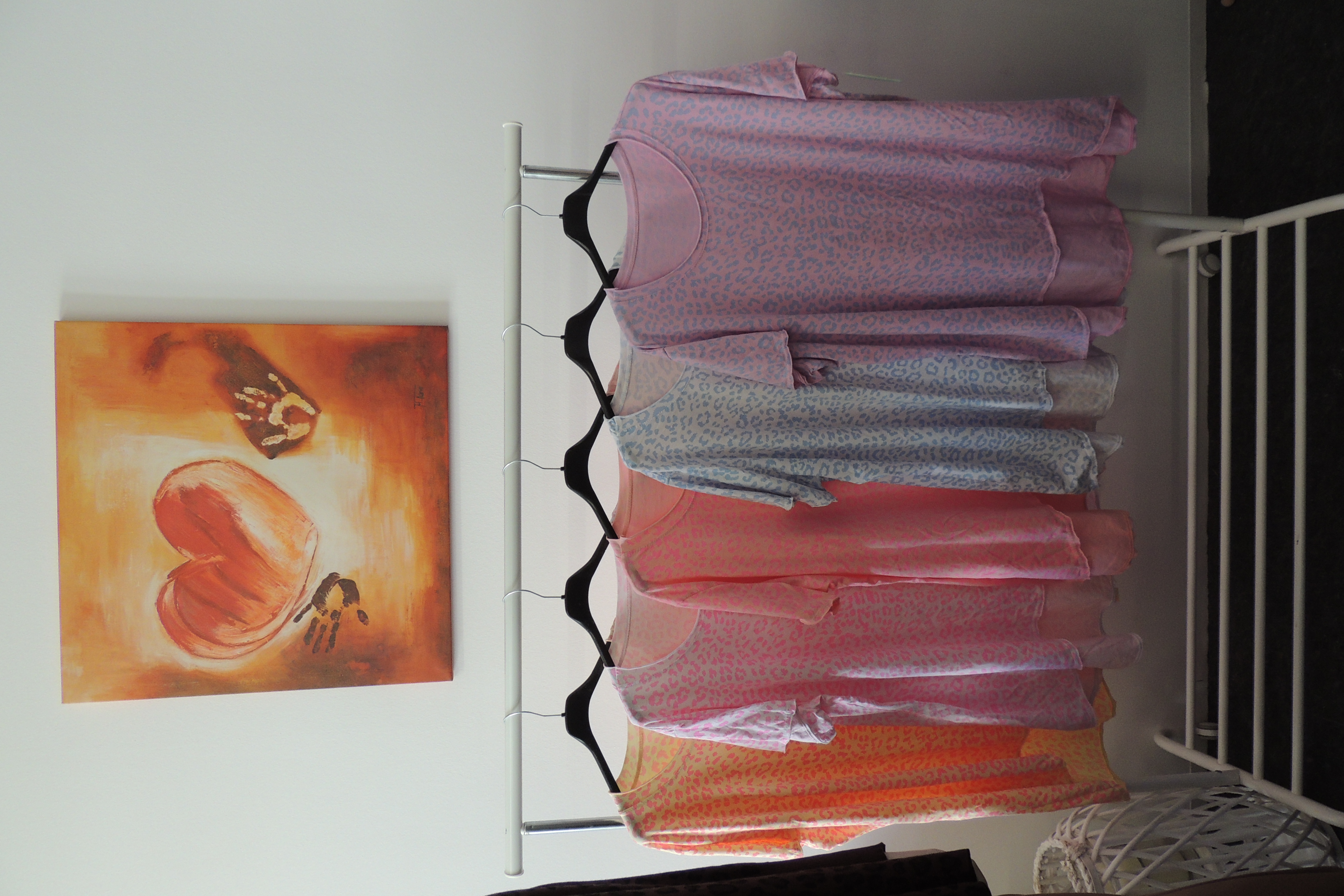 T-Shirt Tunika Hängerchen Leo Made in Italy 46,48,50